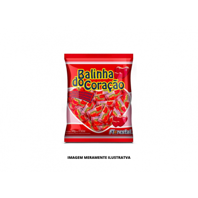 BALA - FLORESTAL - 500g MORANGUINHO SACHE